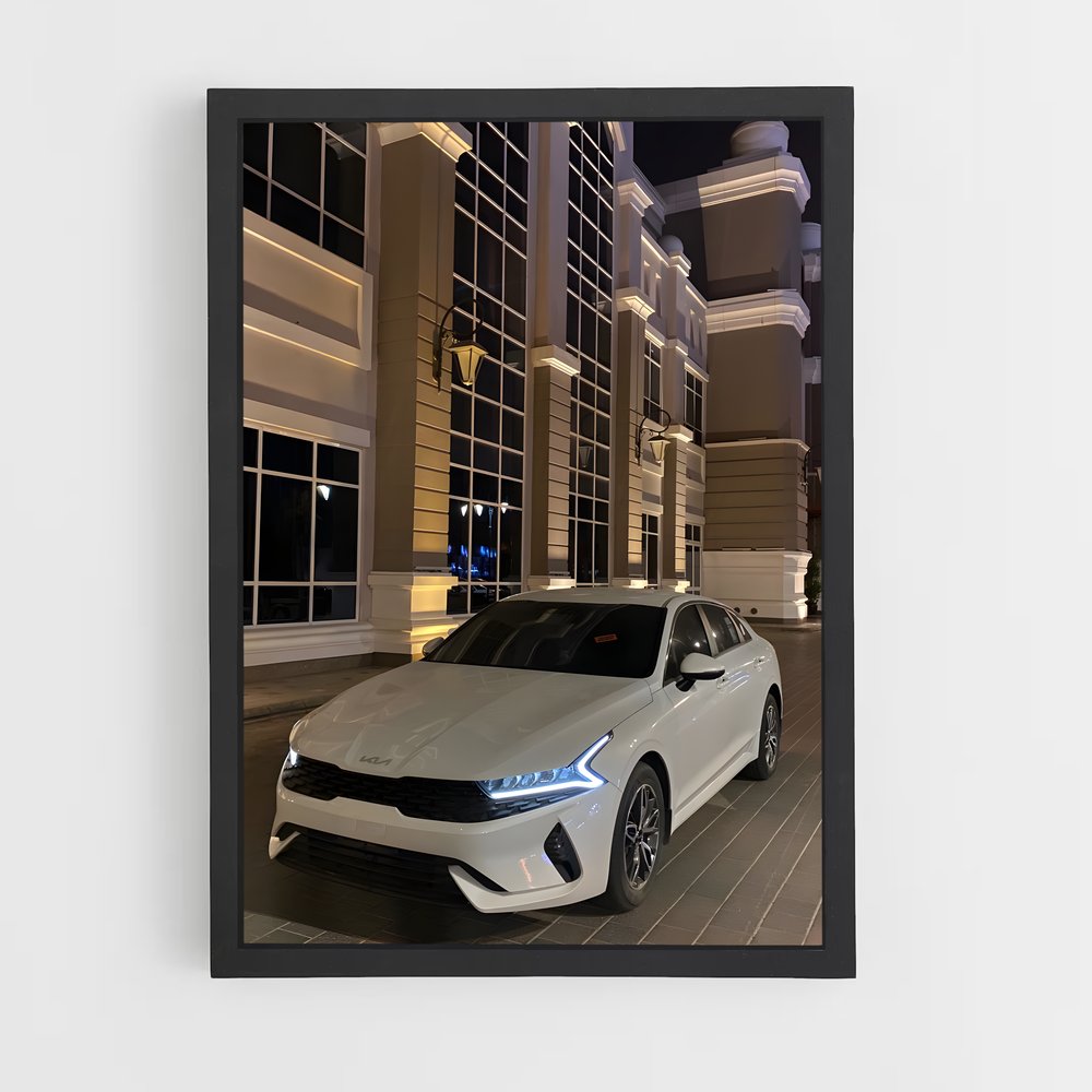 Poster Élégance roues épurées – affiche Kia (vue 2)
